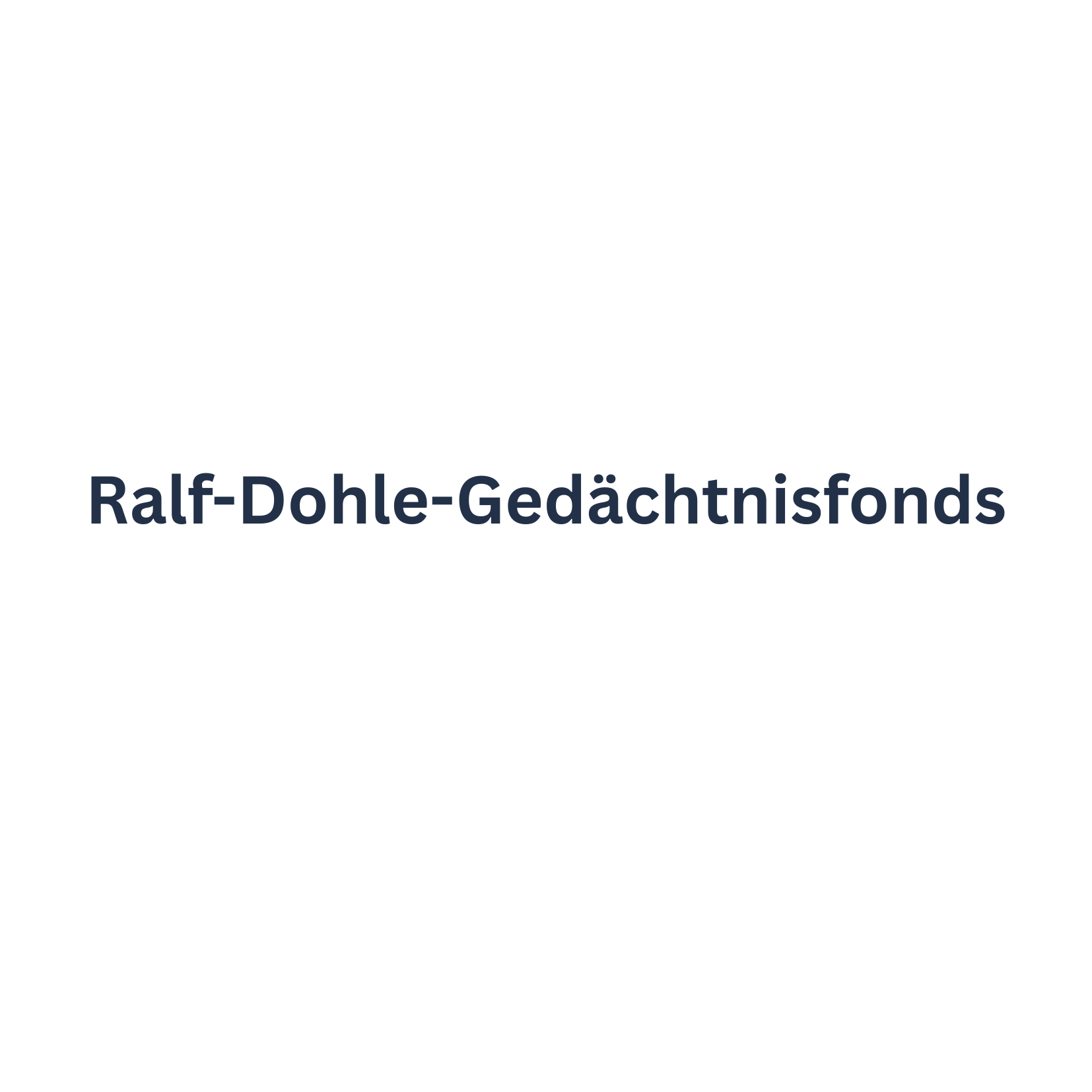 Kachel Website Ralf-Dohle-Gedächtnisfonds